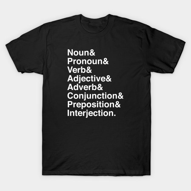 Noun & Pronoun & T-Shirt by Phil Tessier